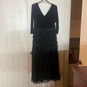 Black formal dress